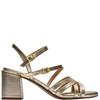 CLARKS WOMENS SANDAL - GOLD